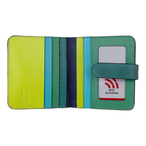 Bi-fold Credit Card Wallet - Serenity Multi