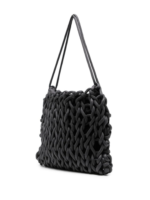 Braided Bag - Sara Black Rope