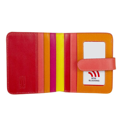Bi-fold Credit Card Wallet - Sunset Multi