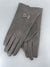 Grey Bow-Tie Gloves