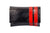 Racing Duo Clutch - Black with Red Stripes