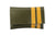 Racing Duo Clutch - Army Green with Yellow Stripes